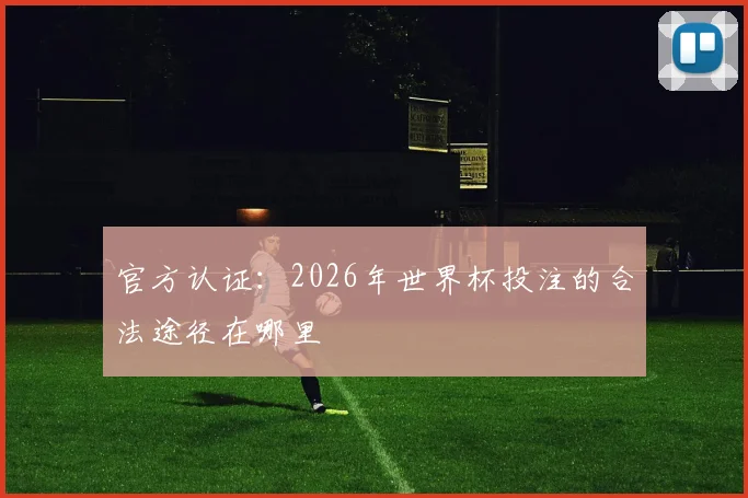 官方认证：2026年世界杯投注的合法途径在哪里